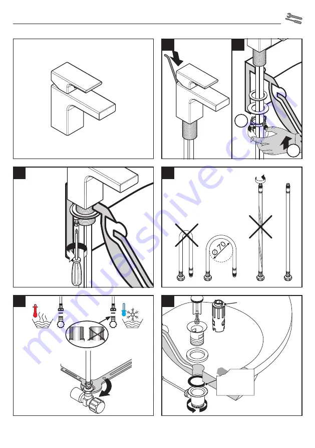 Hans Grohe Vernis Shape 100 71561 Series Скачать руководство пользователя страница 3