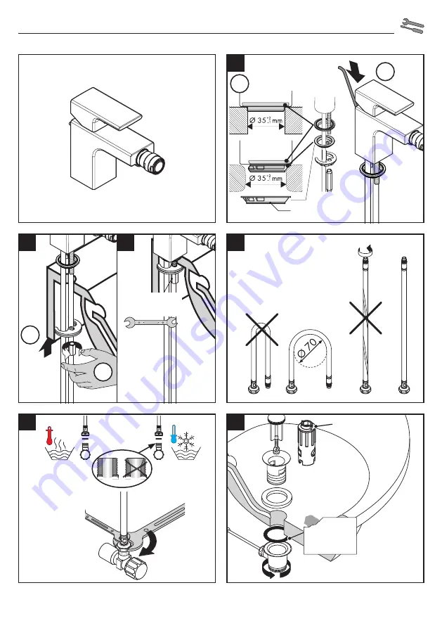 Hans Grohe Vernis Shape 100 71561 Series Instructions For Use/Assembly Instructions Download Page 5