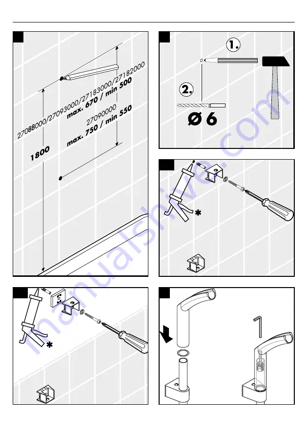 Hans Grohe Verso Centostat Set 27093000 Скачать руководство пользователя страница 10