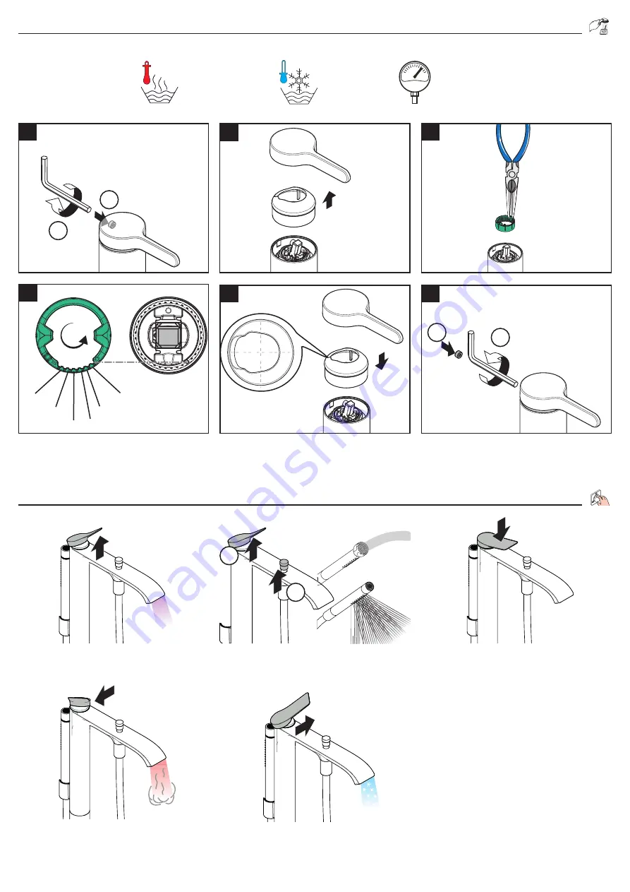 Hans Grohe Vivenis 75445 7 Series Instructions For Use/Assembly Instructions Download Page 5