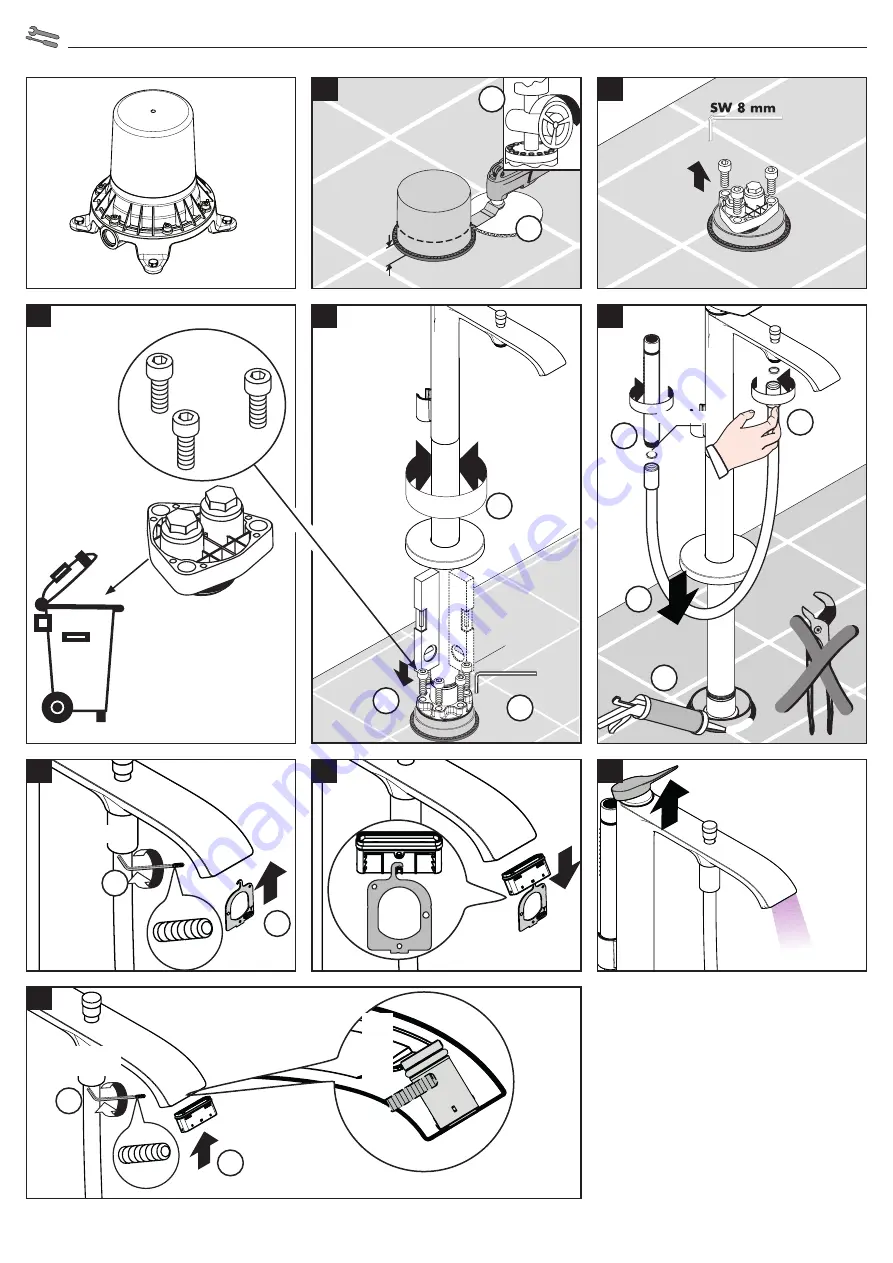 Hans Grohe Vivenis 75445 Series Instructions For Use/Assembly Instructions Download Page 32