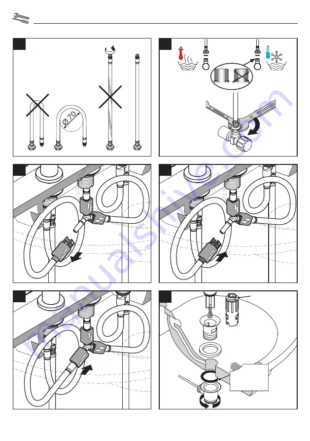 Hans Grohe Vivenis 95 75033 Series Instructions For Use/Assembly Instructions Download Page 34