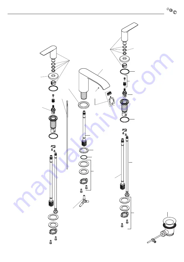 Hans Grohe Vivenis 95 75033 Series Instructions For Use/Assembly Instructions Download Page 39