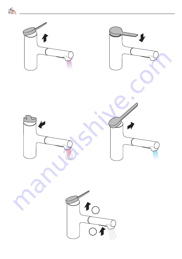 Hans Grohe Zesis M33 150 2jet sBox lite 74803 Series Instructions For Use/Assembly Instructions Download Page 40