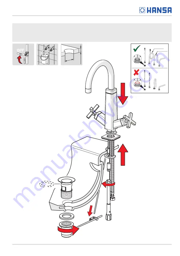 Hansa CLIFF 5042 2201 Installation And Maintenance Manual Download Page 5