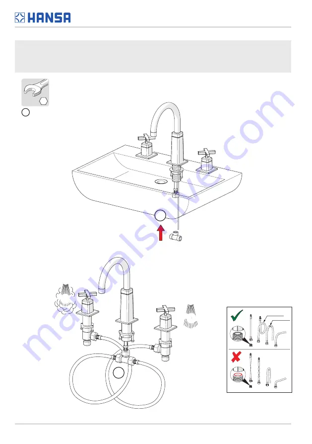 Hansa CLIFF 5042 2201 Installation And Maintenance Manual Download Page 10