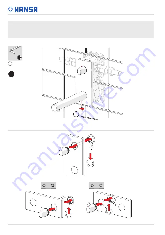 Hansa HANSADESIGNO Series Installation And Maintenance Manual Download Page 10