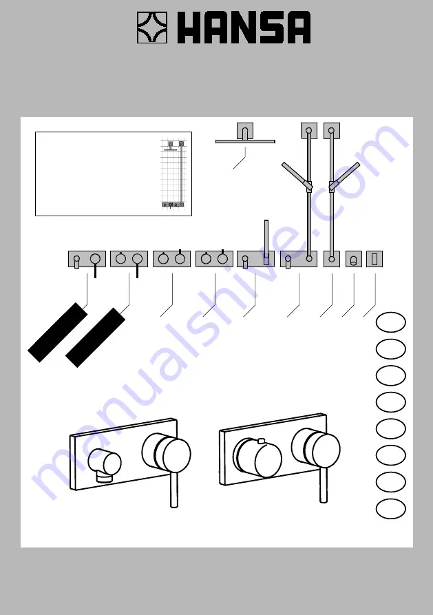 Hansa HANSAMATRIX 4451 9503 Mounting And Operating Instructions Download Page 1