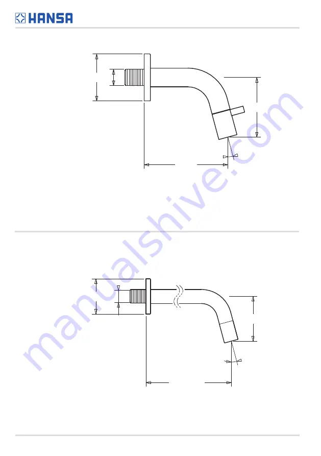 Hansa HANSANOVA Series Installation And Maintenance Manual Download Page 4