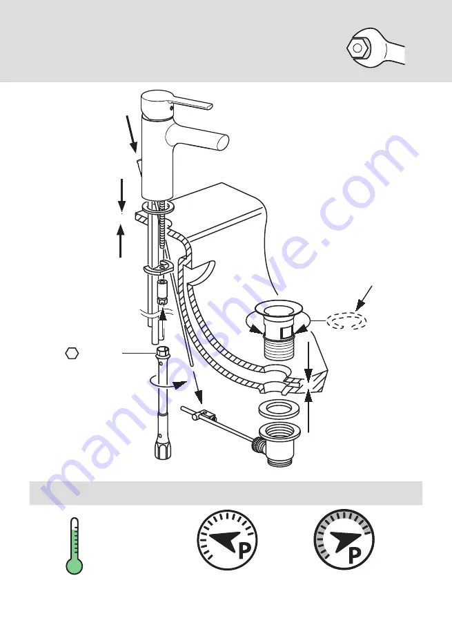 Hansa RONDA 0313 1173 Mounting And Operating Instructions Download Page 3