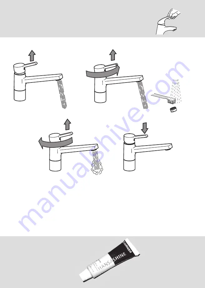 Hansa TWIST 0912 1183 Mounting And Operating Instructions Download Page 7