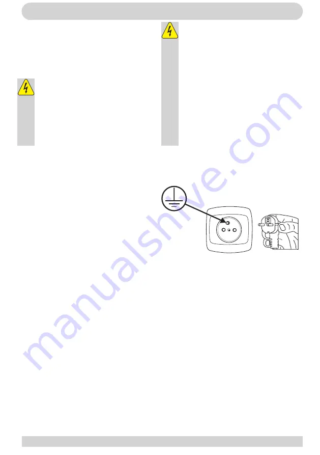 Hansa ZIM 476 EH Operating Instructions Manual Download Page 8