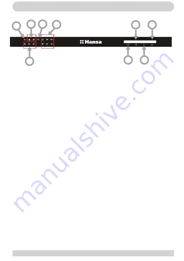 Hansa ZIM 476 H Operating Instructions Manual Download Page 10