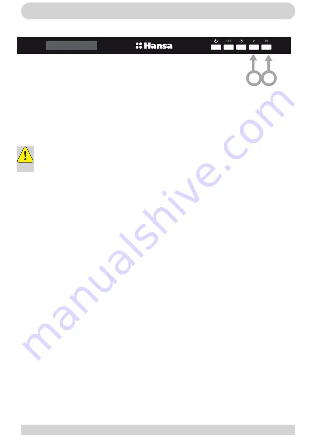 Hansa ZIM 608 EH Operating Instructions Manual Download Page 20