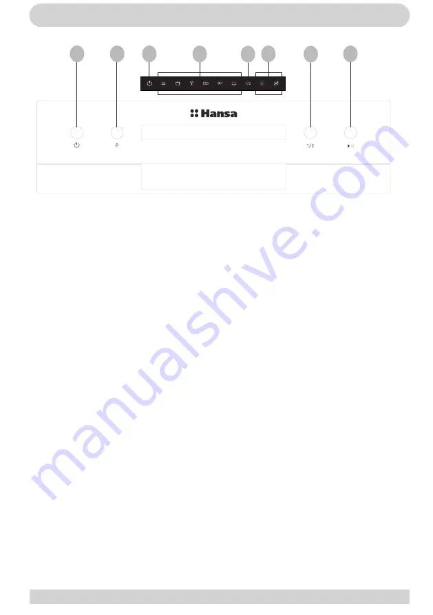 Hansa ZWM 616 IH Operating Instructions Manual Download Page 10