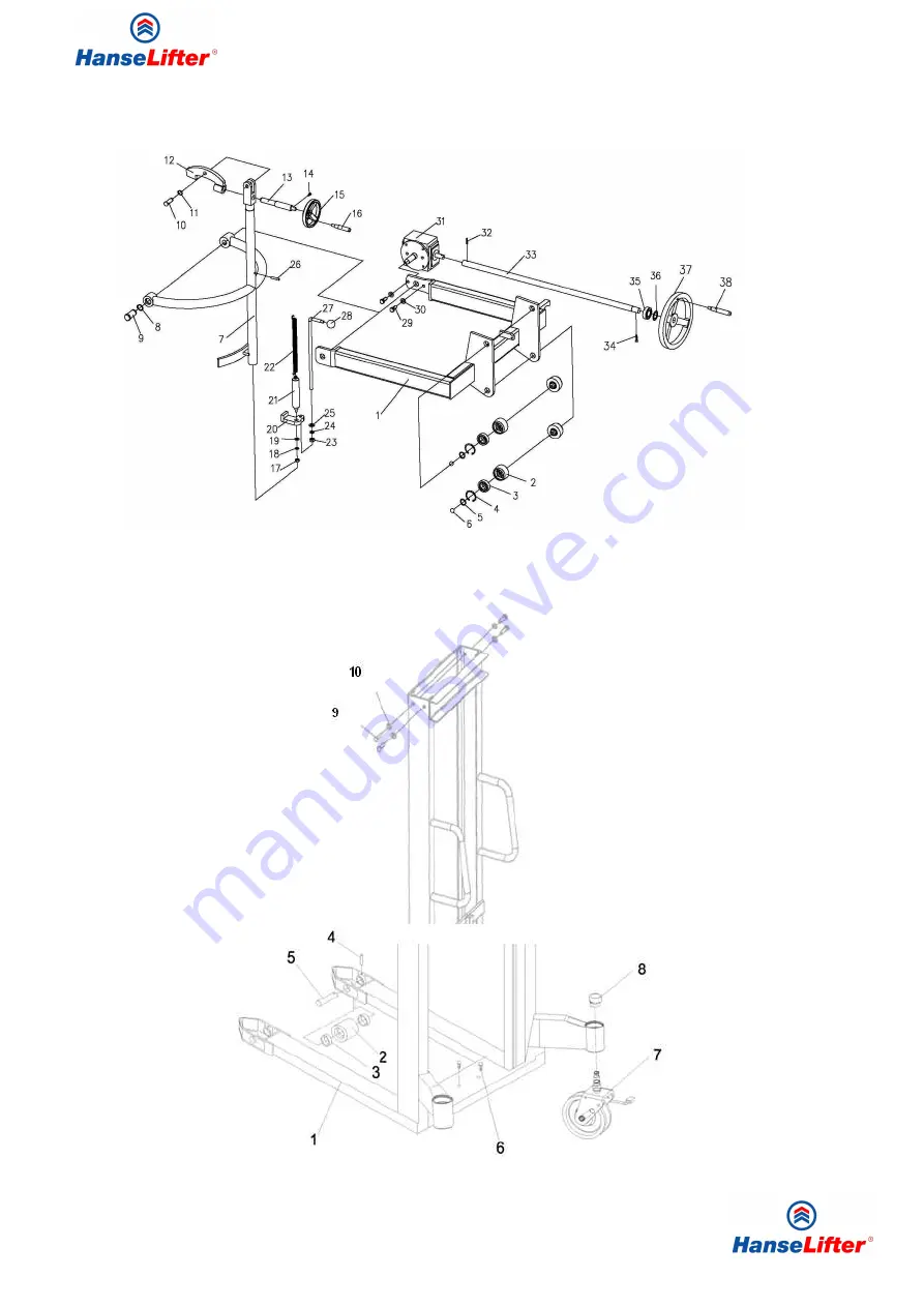 HanseLifter SDJ Series Manual Download Page 139