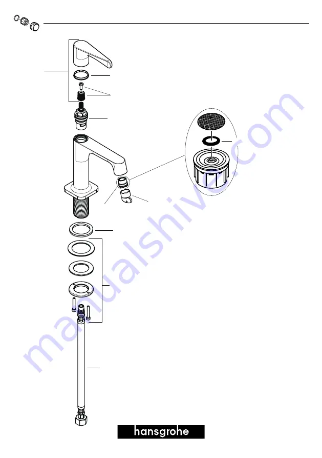 Hansgrohe Axor Citterio M 34130000 Instructions For Use/Assembly Instructions Download Page 20