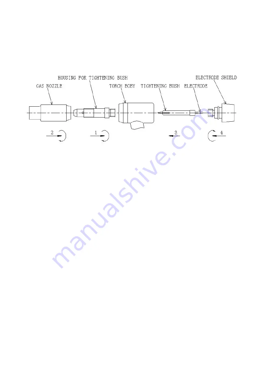 Hanshen TIG200P Operation Manual Download Page 10