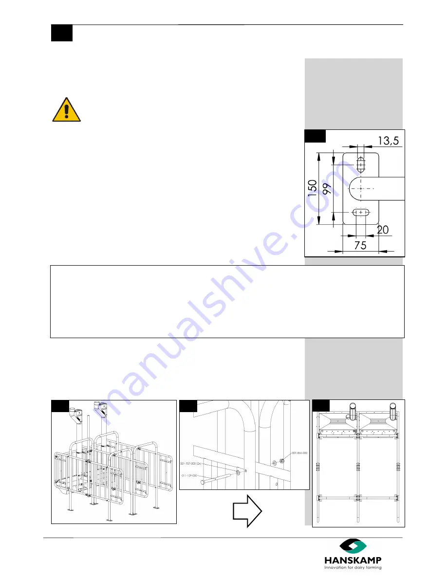 Hanskamp FeedStation 42000 Installation And Operating Instruction Download Page 12