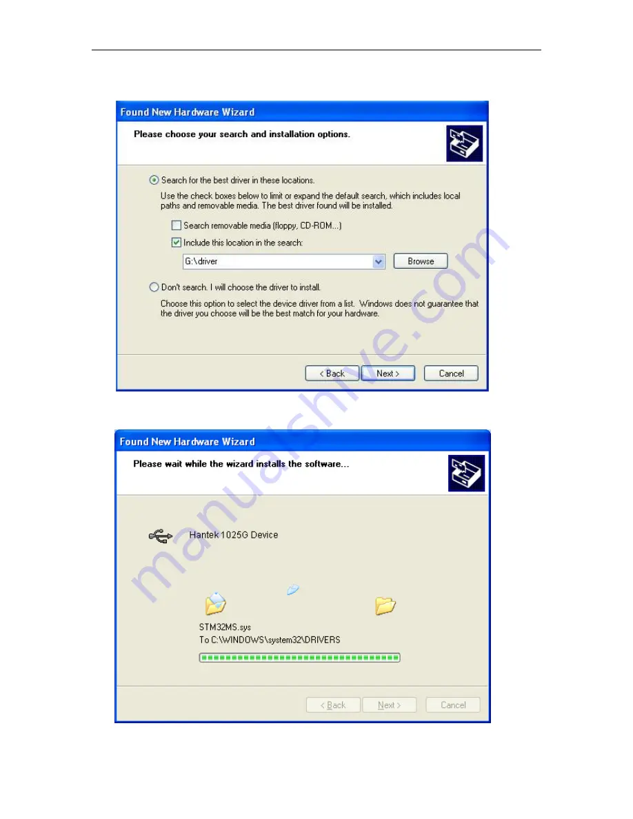 Hantek 1025G User Manual Download Page 8