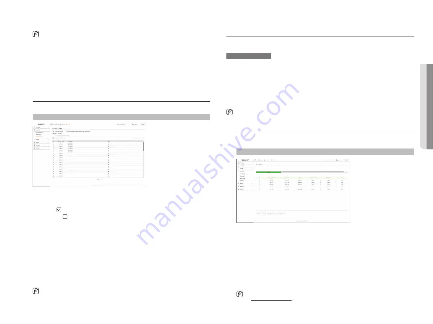 Hanwha Vision XRN-3210B4 Скачать руководство пользователя страница 57