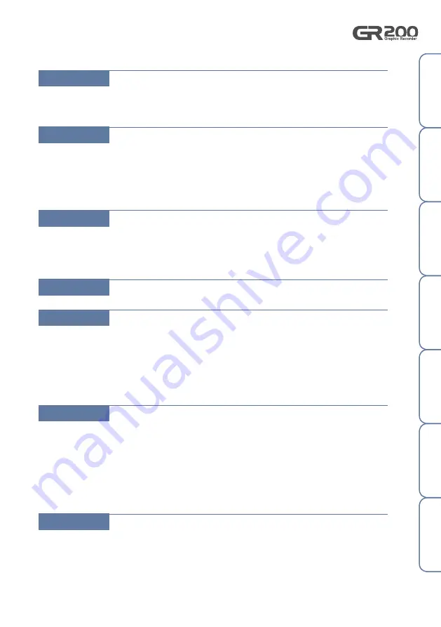 HANYOUNG NUX GR200 Series User Manual Download Page 3