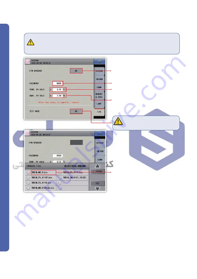 HANYOUNG NUX TH510 Series Operation Manual Download Page 80