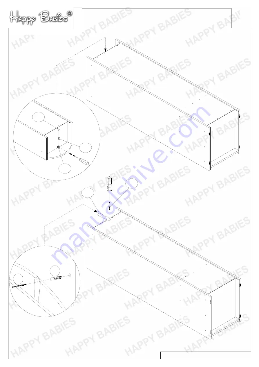 Happy Babies HAPPY SZ01-A P Assembly Instructions Manual Download Page 6