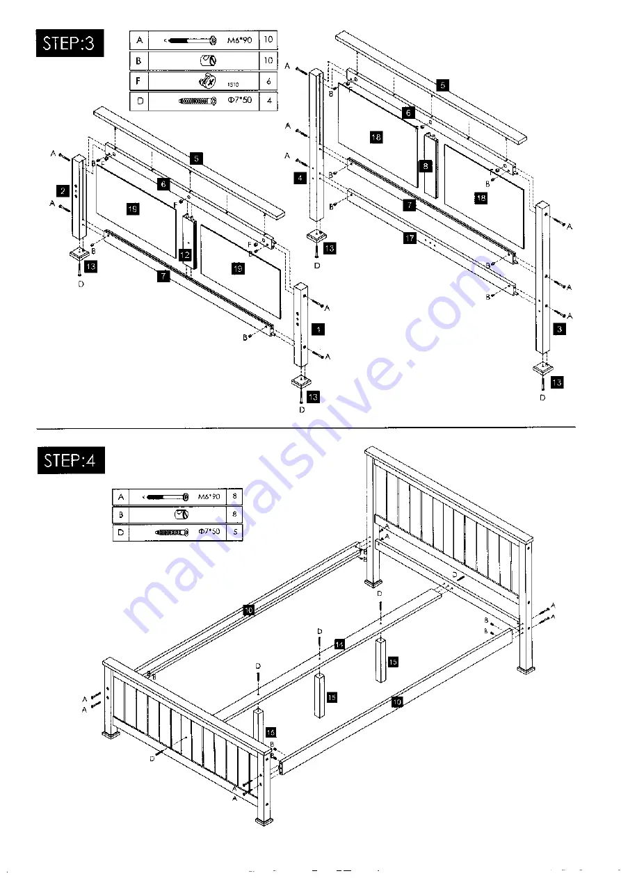 Happy Beds Madrid 4FT6 Скачать руководство пользователя страница 5