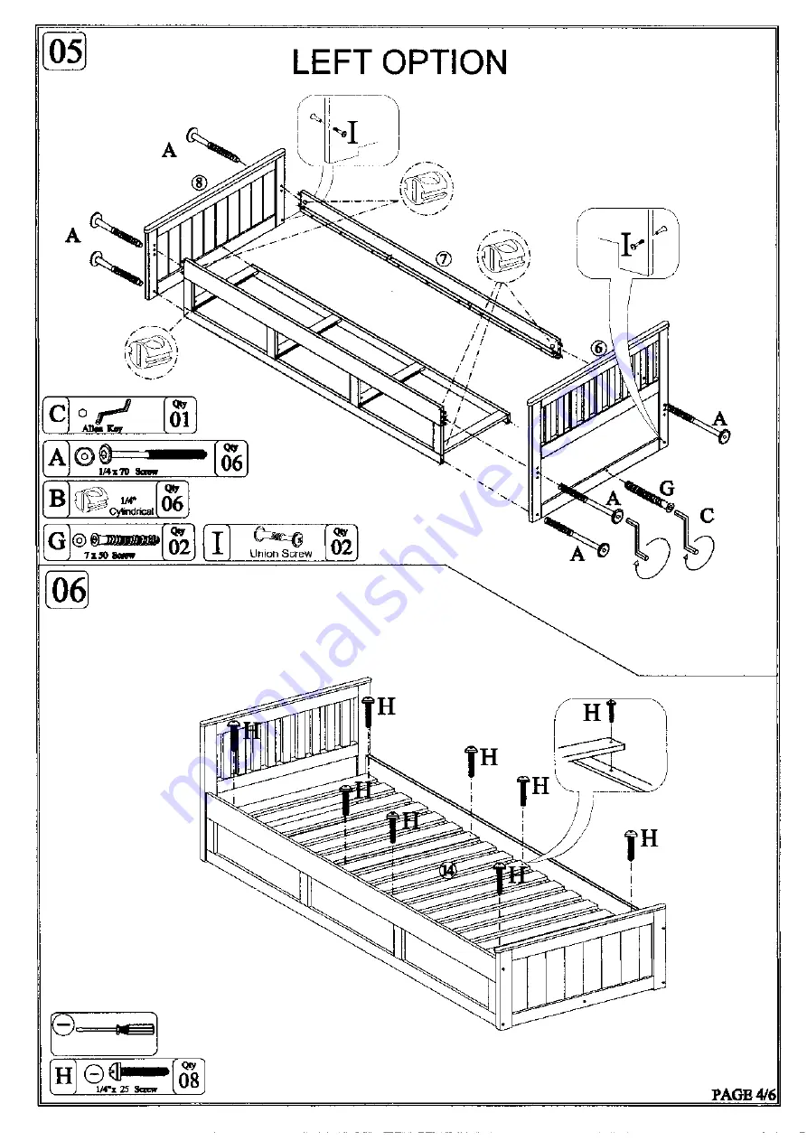 Happy Beds Mission Storage Bedb Single Скачать руководство пользователя страница 6