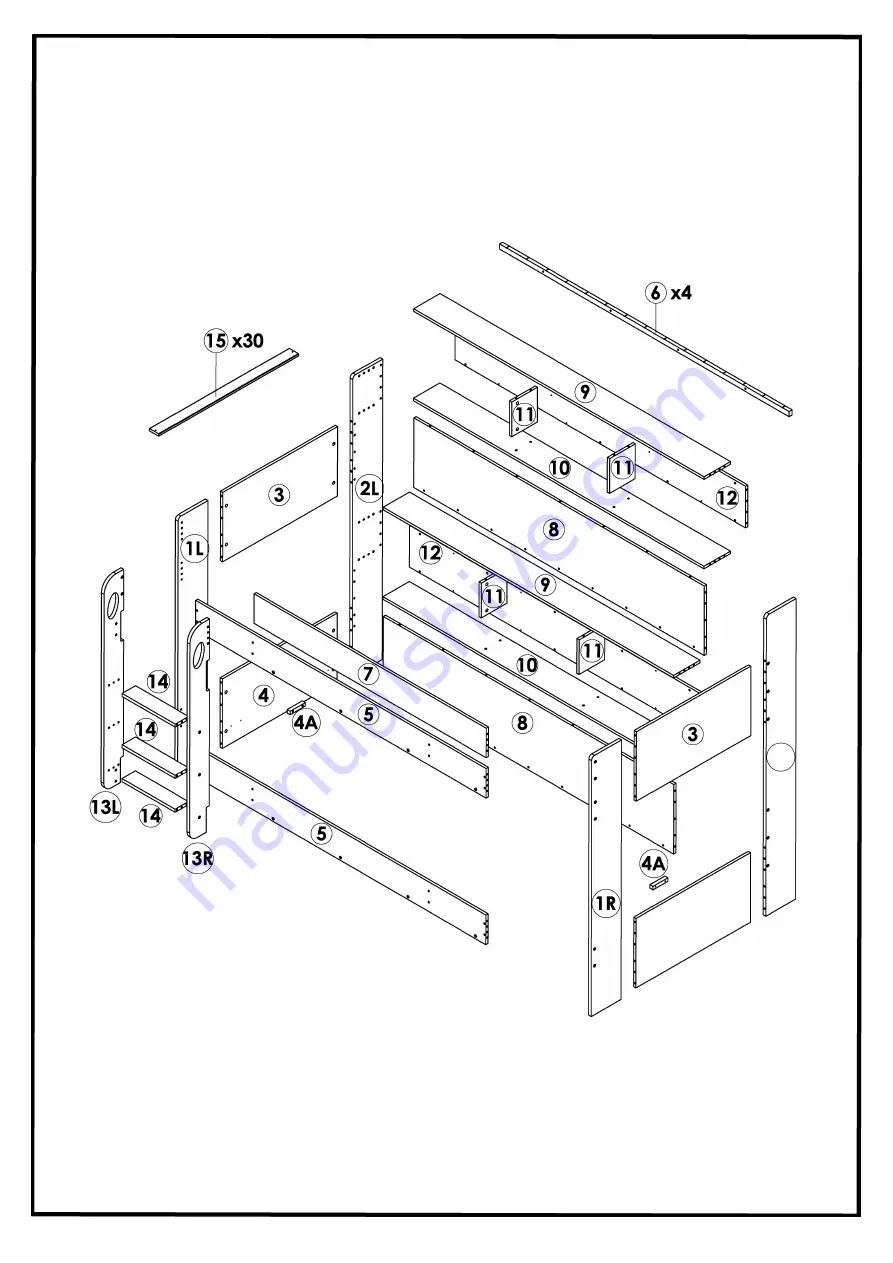 Happy Beds Oliver Assembly Instructions Manual Download Page 6