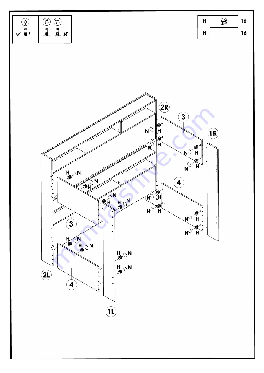 Happy Beds Oliver Assembly Instructions Manual Download Page 15