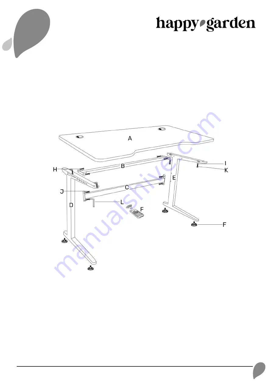 Happy Garden ALICE TBL05 Quick Start Manual Download Page 3