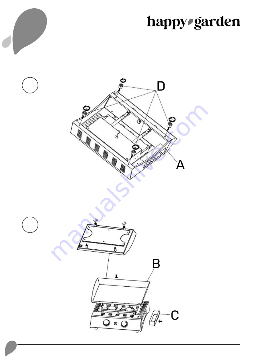 Happy Garden MALA BQ550 Скачать руководство пользователя страница 4