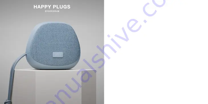 Happy Plugs Joy Speaker User Manual Download Page 1