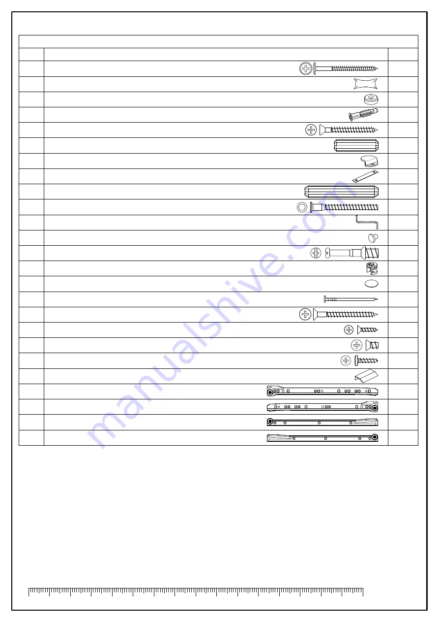 Happybeds Chloe 7 Drawer Dressing Table Assembly Instructions Manual Download Page 4