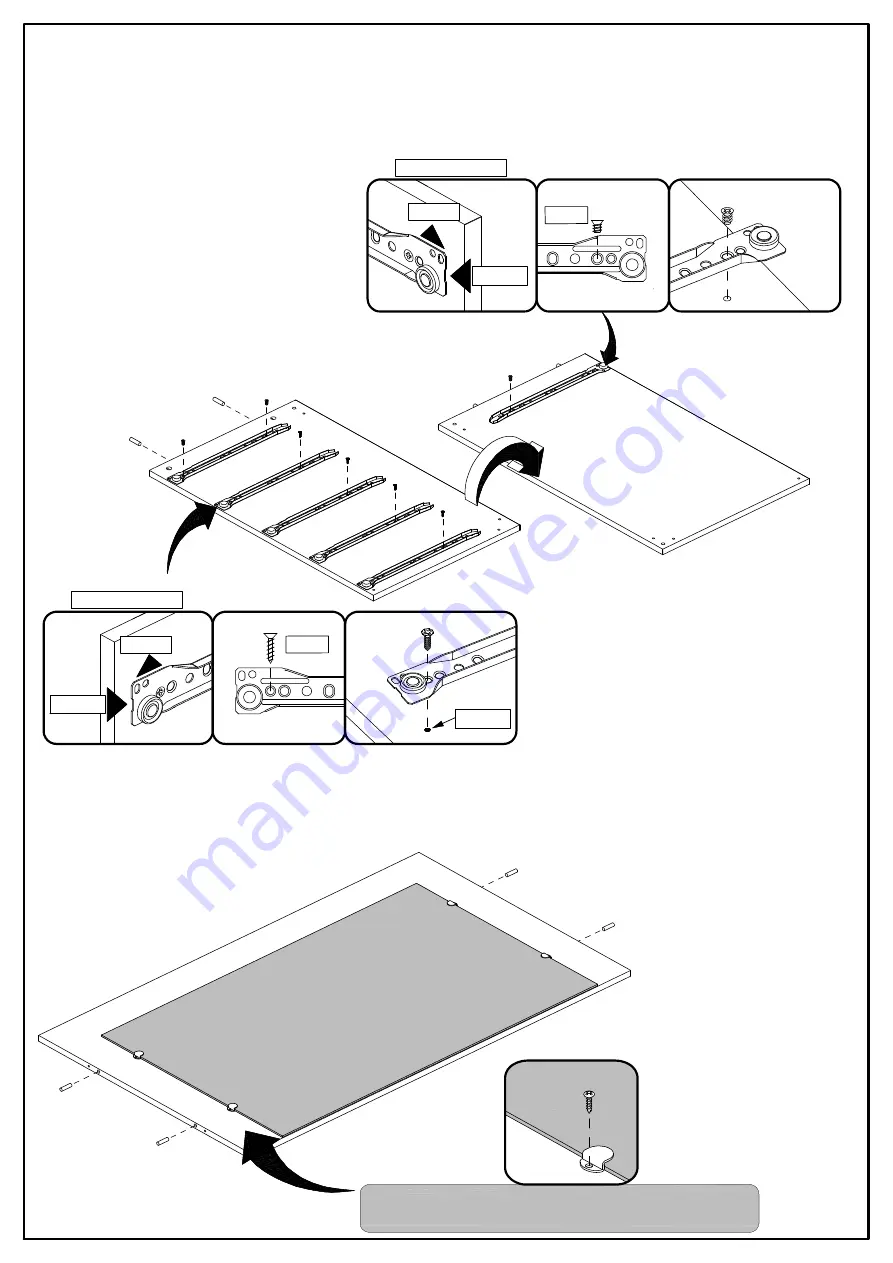 Happybeds Chloe 7 Drawer Dressing Table Assembly Instructions Manual Download Page 9