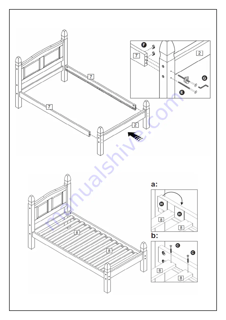 Happybeds Corona Low End Bed Скачать руководство пользователя страница 5