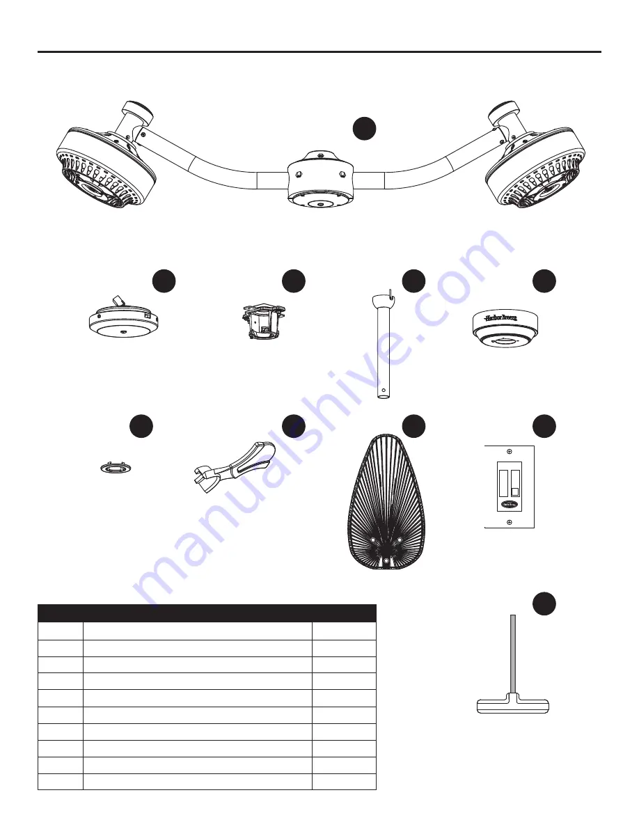 Harbor Breeze 0196508 Скачать руководство пользователя страница 27