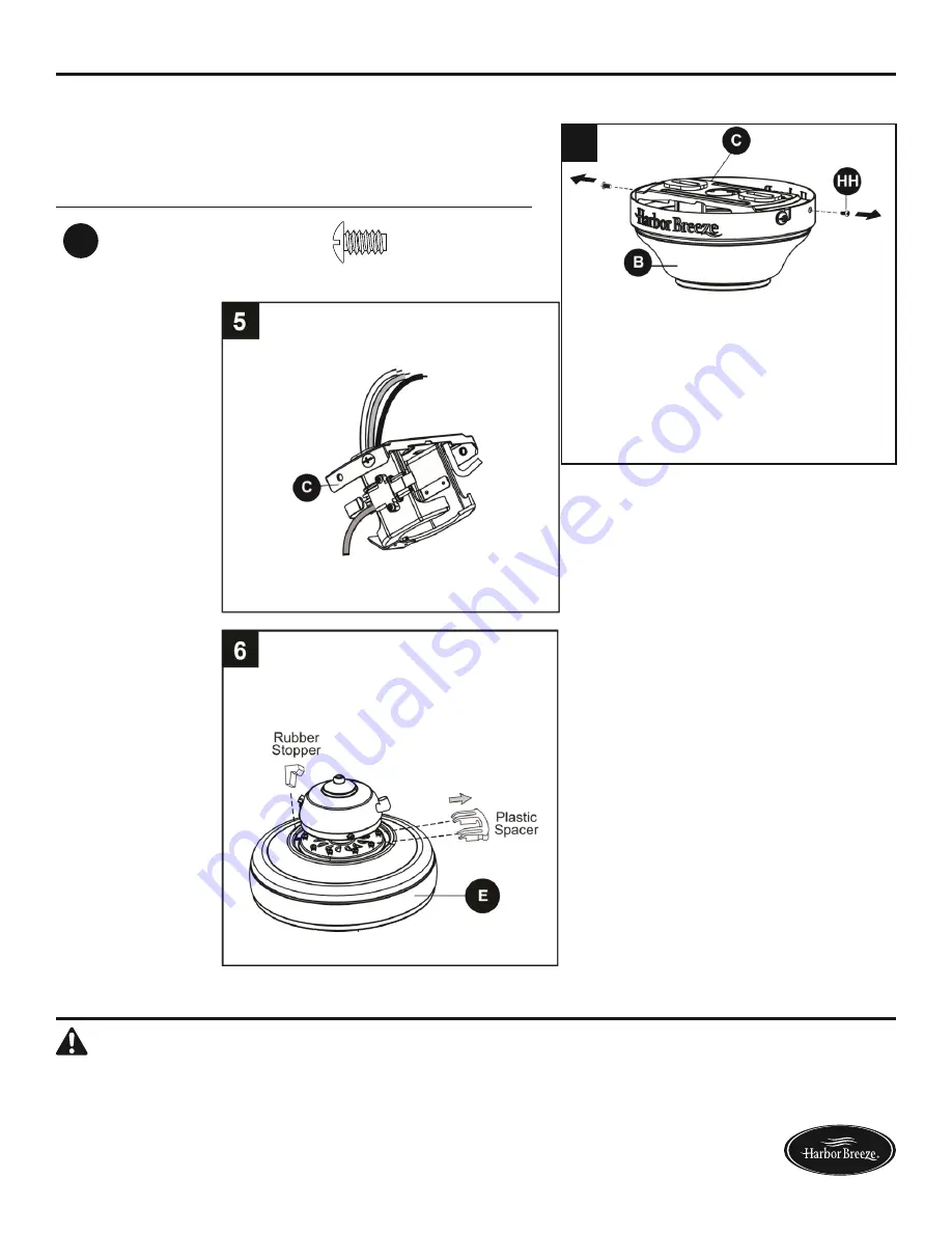 Harbor Breeze 40101 Manual Download Page 10