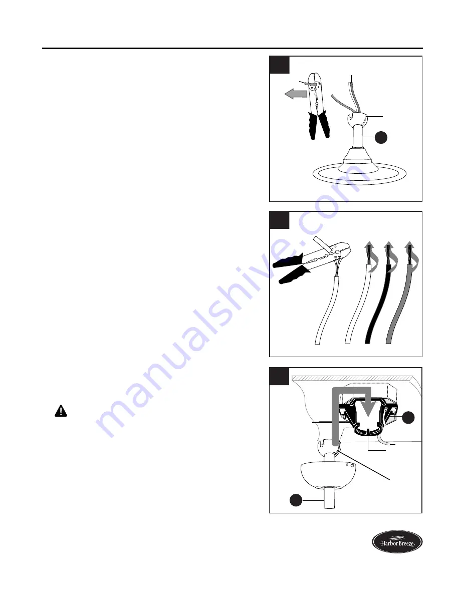 Harbor Breeze TILGHMAN WCK52LMW5N Installation Manual Download Page 9