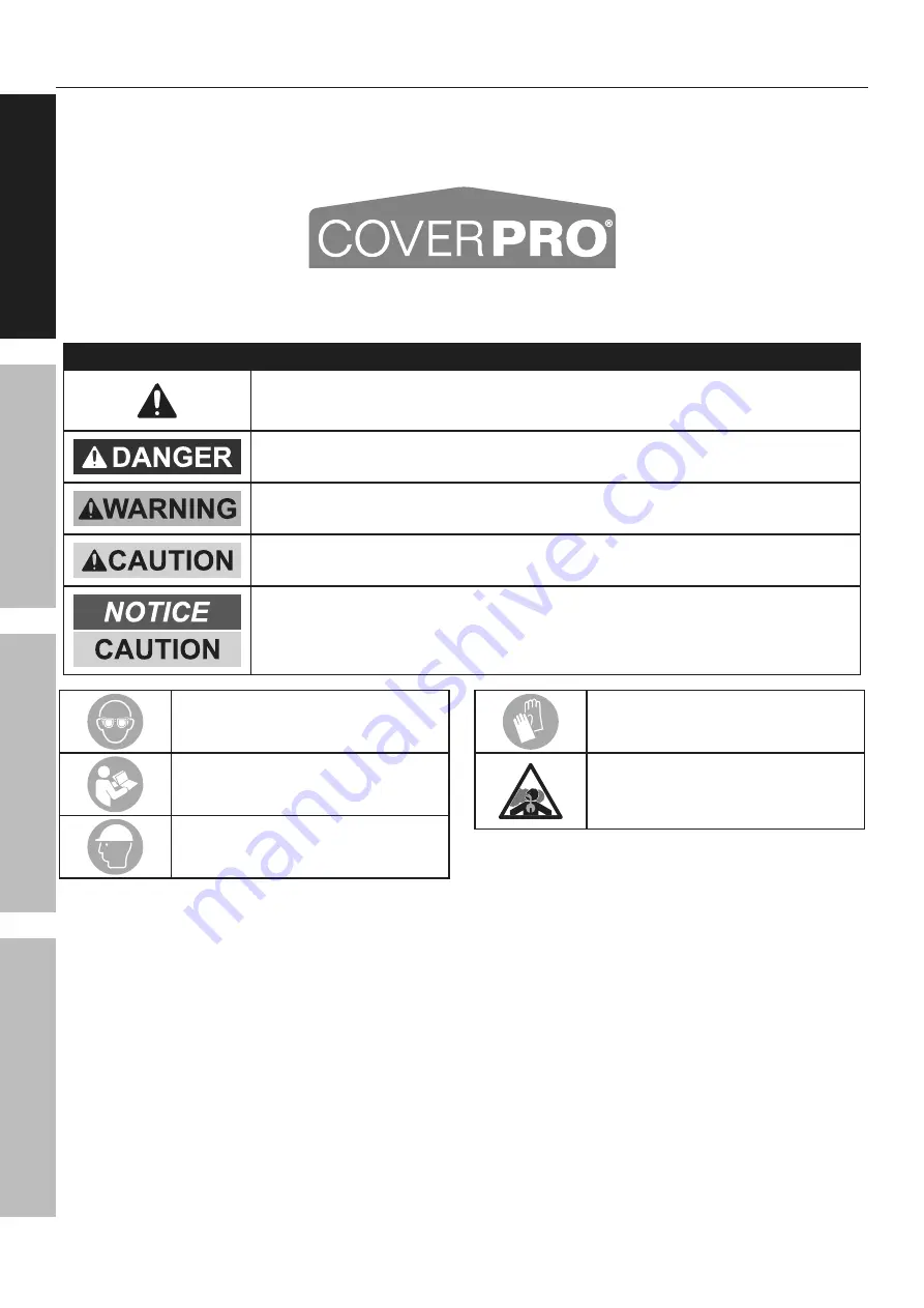 Harbor Freight Tools CoverPro 62860 Owner'S Manual Download Page 2