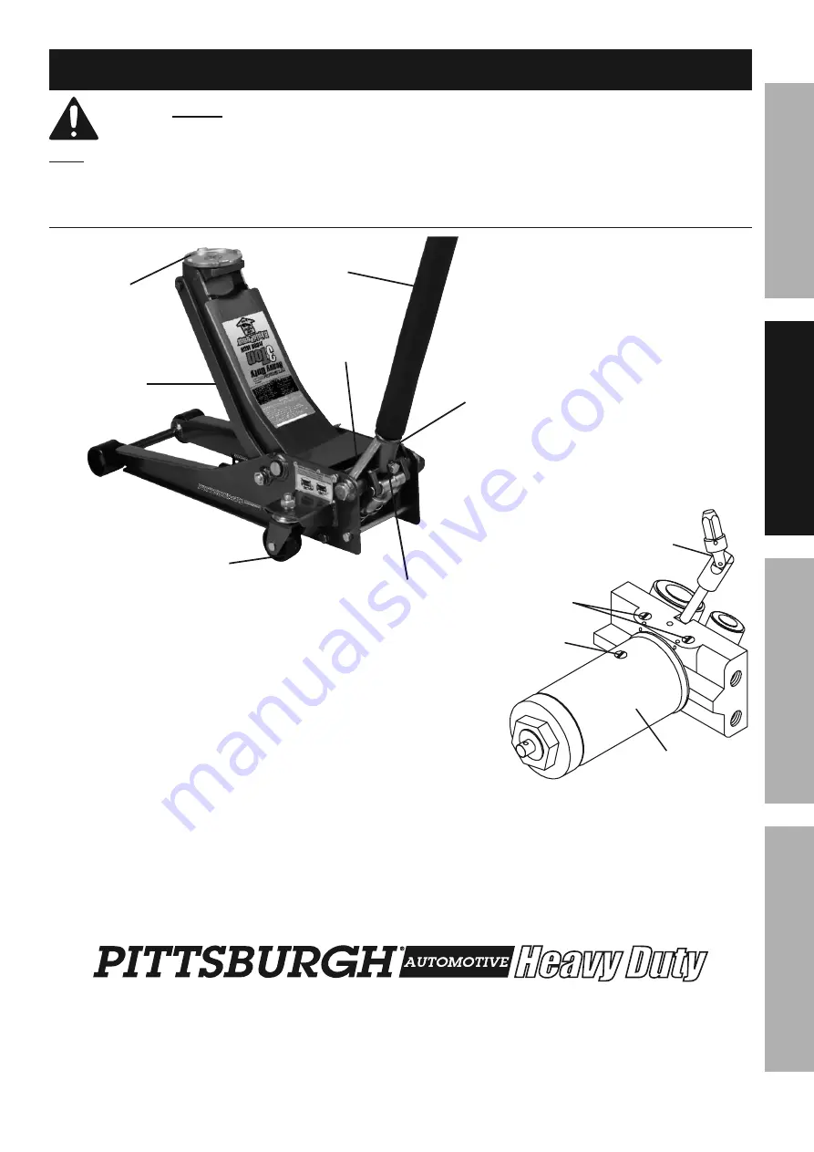 Harbor Freight Tools PITTSBURGH 64879 Owner'S Manual & Safety Instructions Download Page 3