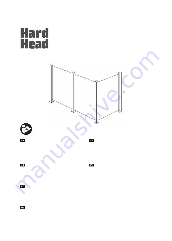 Hard Head 003738 Скачать руководство пользователя страница 1