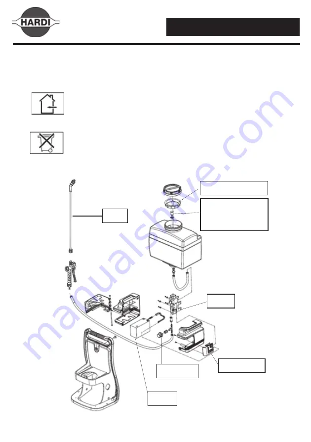 Hardi BPE18 Instructions Manual Download Page 78