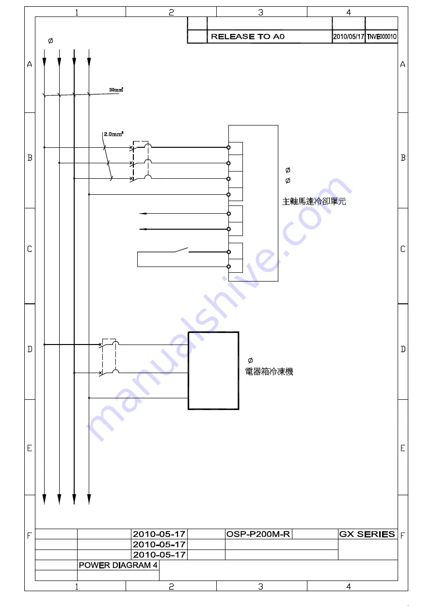 Hardinge GX Series Electrical Manual Download Page 16