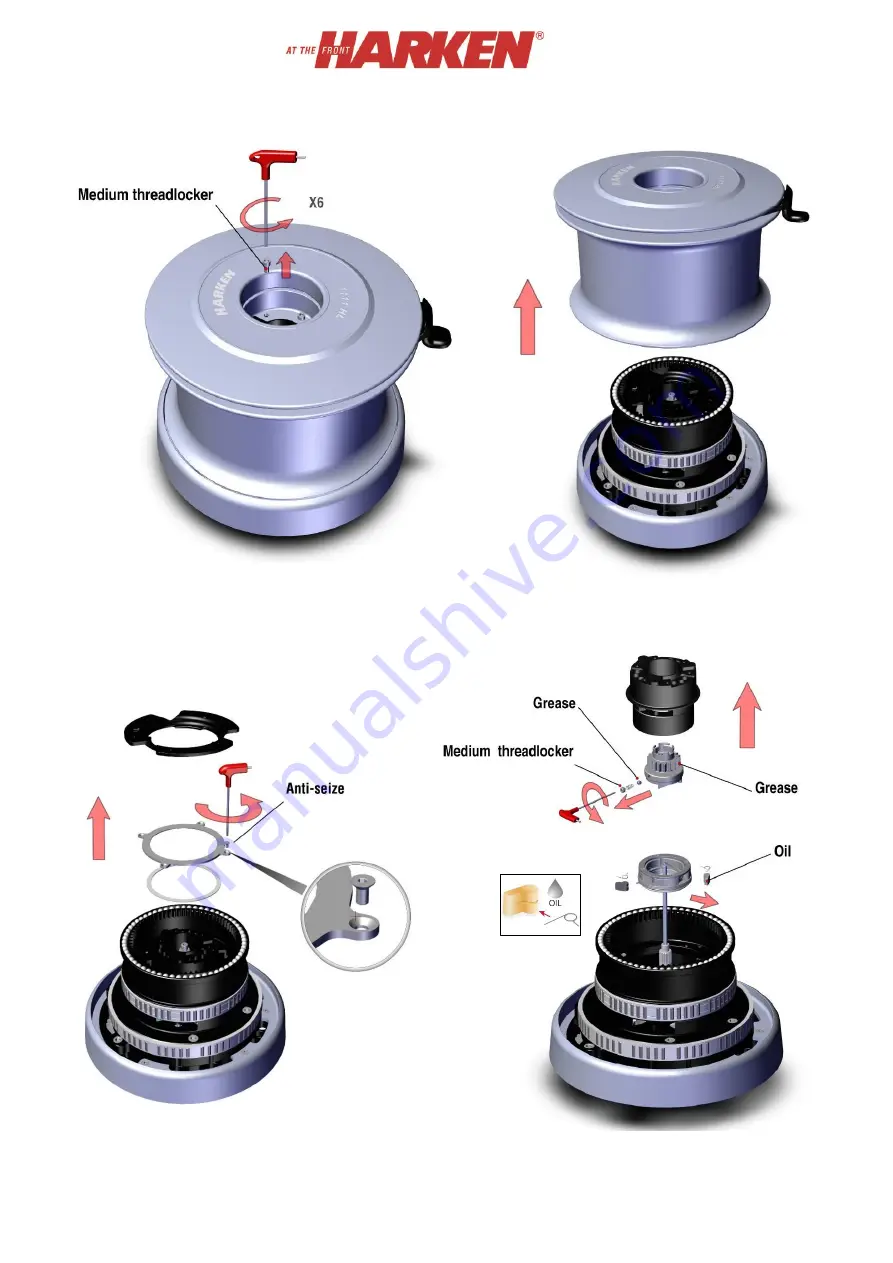 Harken 1111 HL User And Maintenance Manual Download Page 28