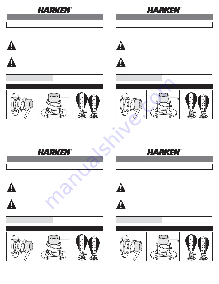 Harken 1634 Скачать руководство пользователя страница 1