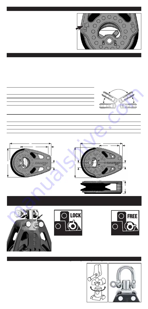 Harken 2608 Скачать руководство пользователя страница 2