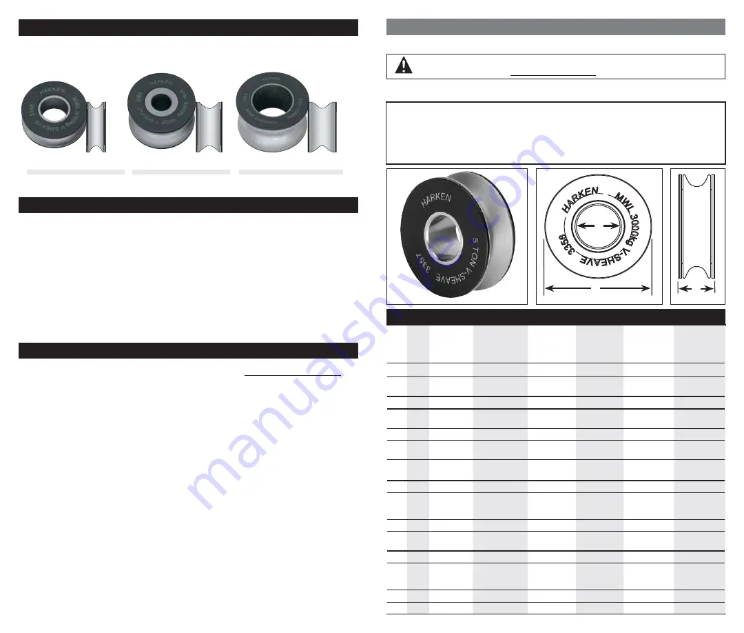 Harken 3355 Instructions Download Page 1